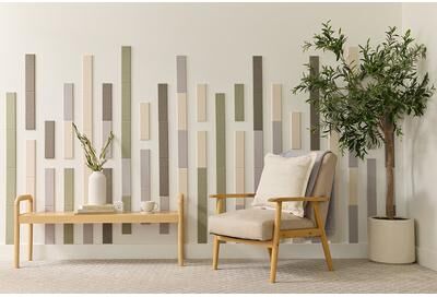 Felt Right Soho Bamboo   Sound Dampening Pinnable Tiles