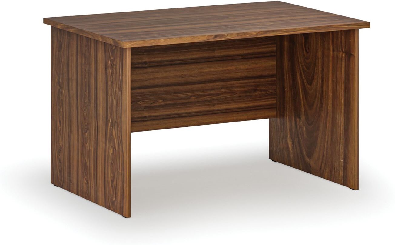 B2B Partner Bürotisch PRIMO WOOD, 120x80 cm, Nussbaum