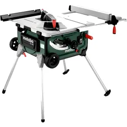 Metabo Tischkreissäge TS 254 mit Untergestell und Trolleyfunktion