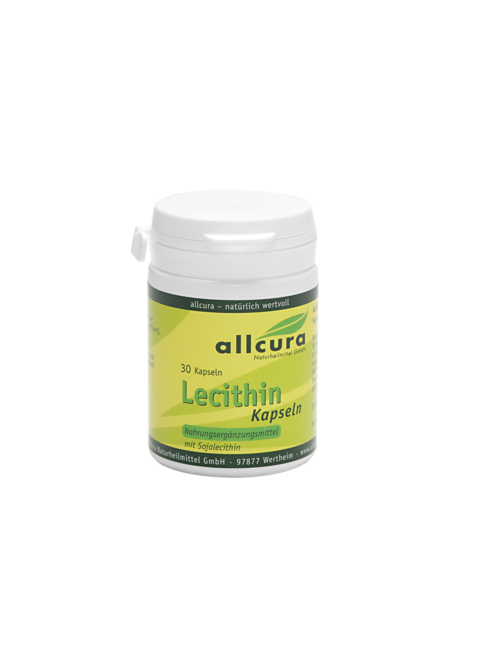 Lecithin 500 mg Kapseln 30 St