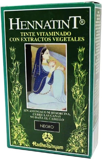 Radhe Shyam Hennatint Preto 120 ml