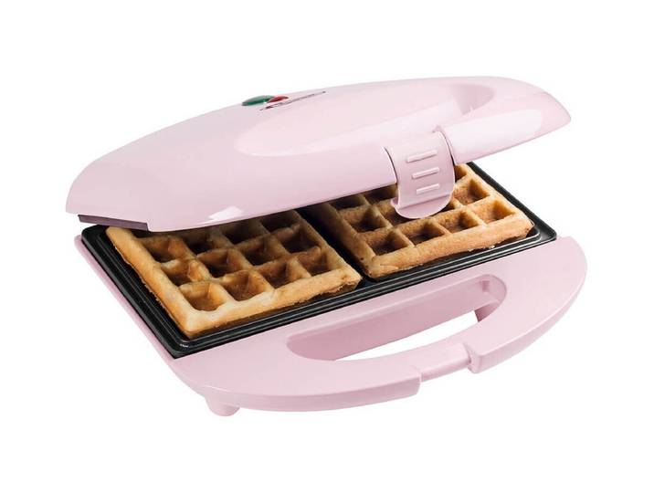 Bestron ASW401P Waffeleisen Rosa