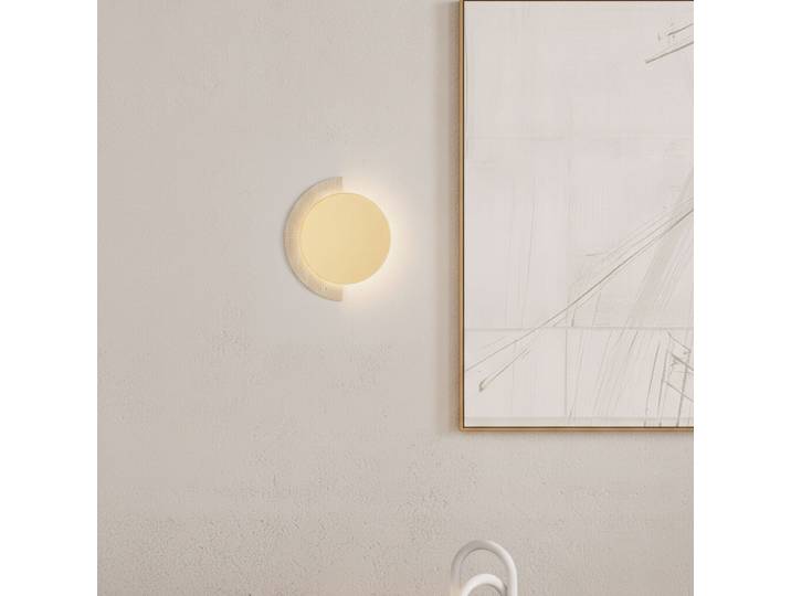 Design wandlamp Molli travertin Ø 17cm Lyora - 120954