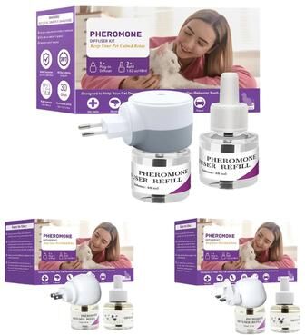 Uplifted Finds Long Lasting Cat Pheromone Calming Plug In Kit Long Lasting Cat Pheromone Calming Plug In Kit