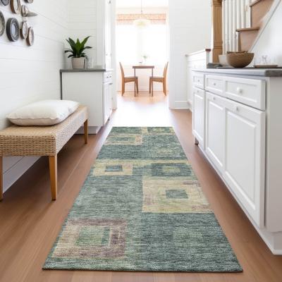 Addison Rugs Premium Washable Super Soft Blocky Contemporary Mayfield Rug