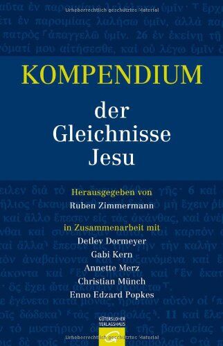 Ruben Zimmermann - Kompendium der Gleichnisse Jesu - Preis vom 09.10.2026 07:28:09 h