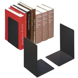 Durable, Buchstütze, Buchsttze L, aus Stahl, schwarz (16 x 16 x 22 cm)