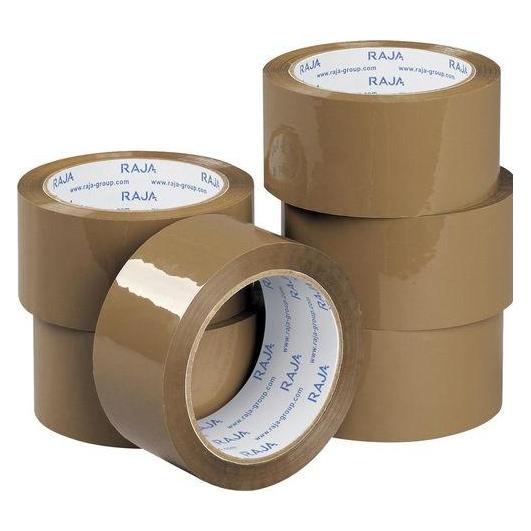 Raja Verpackungsklebeband TPPB036R Braun Polypropylen (50 mm) (TPPB036R)