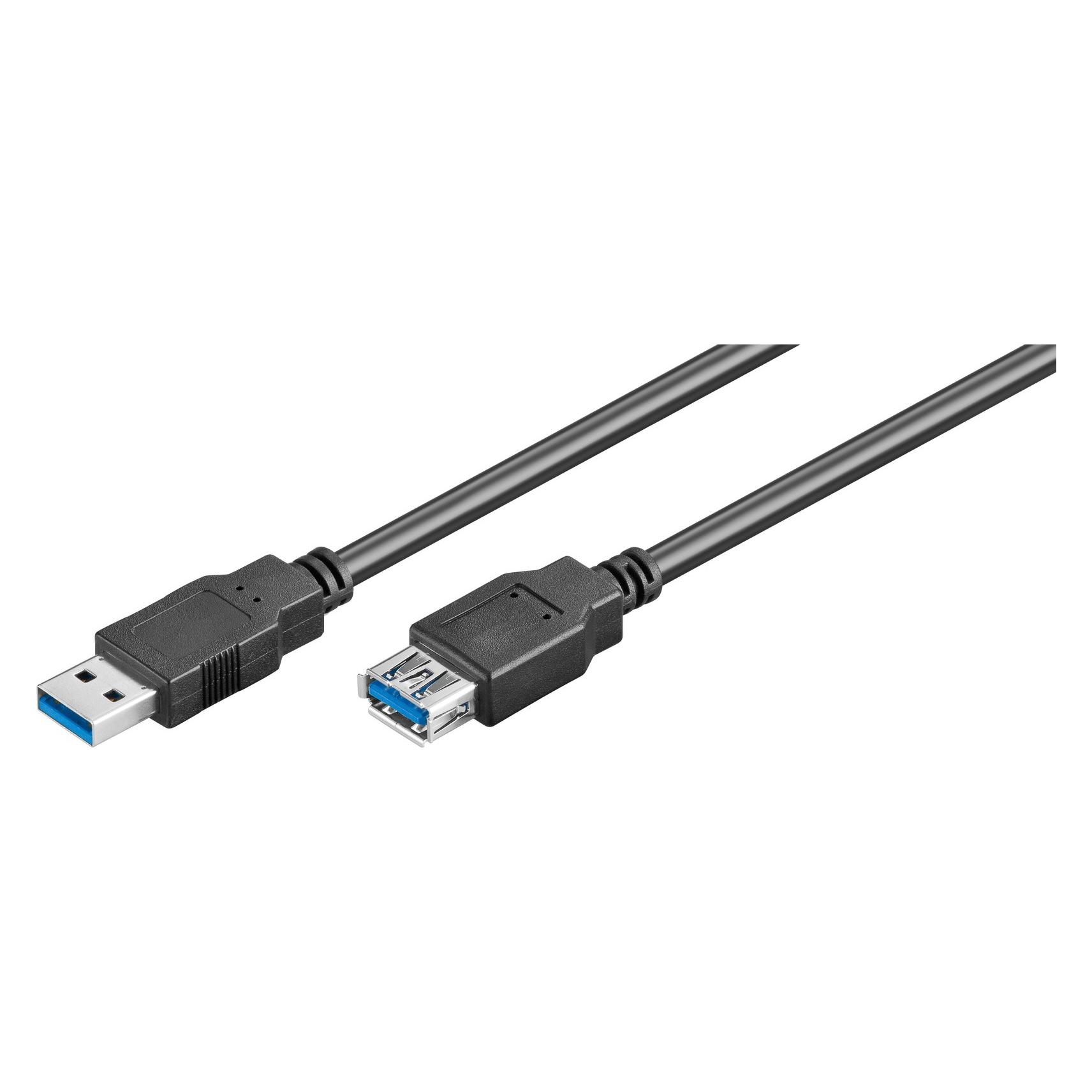 MicroConnect USB A - USB A (2 m, USB 3.2 Gen 1) (USB3.0AAF2B)