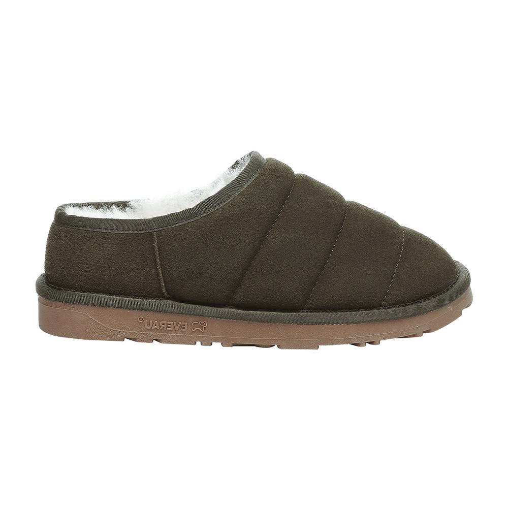 EVER AU Frauen Jaeger Low Ankle Slippers - Armee Grün