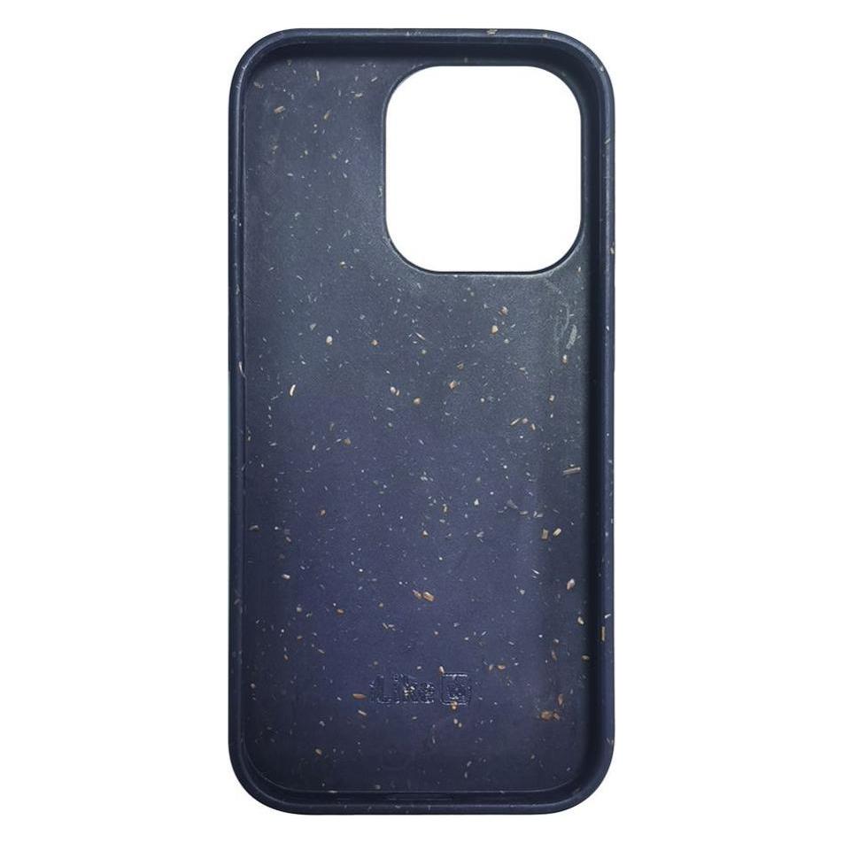 iLike iPhone 14 Pro Silicone plastic case Eco Print Design (Apple iPhone 14 Pro) (ILIAP141EBWB)