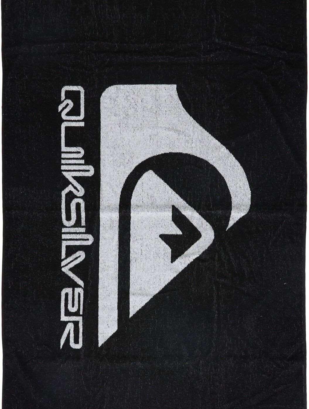 Badeponcho QUIKSILVER "Salty Trims", Herren, schwarz, Obermaterial: 100% Baumwolle., Hausmäntel Badeponcho schwarz Einheitsgröße