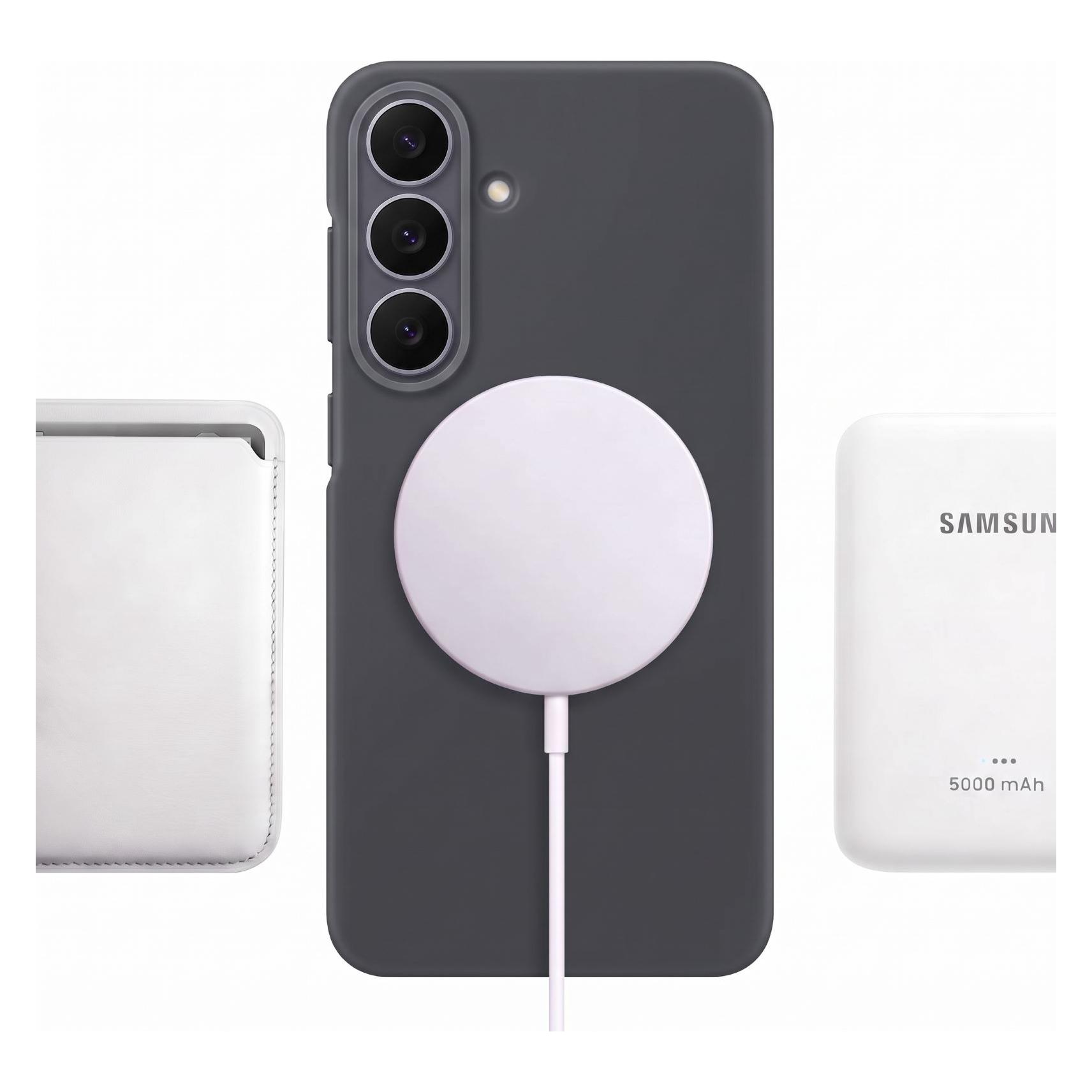 Samsung Silicon Magnet Case (Samsung Galaxy S26 FE) (EF-ES741CBEGWW)