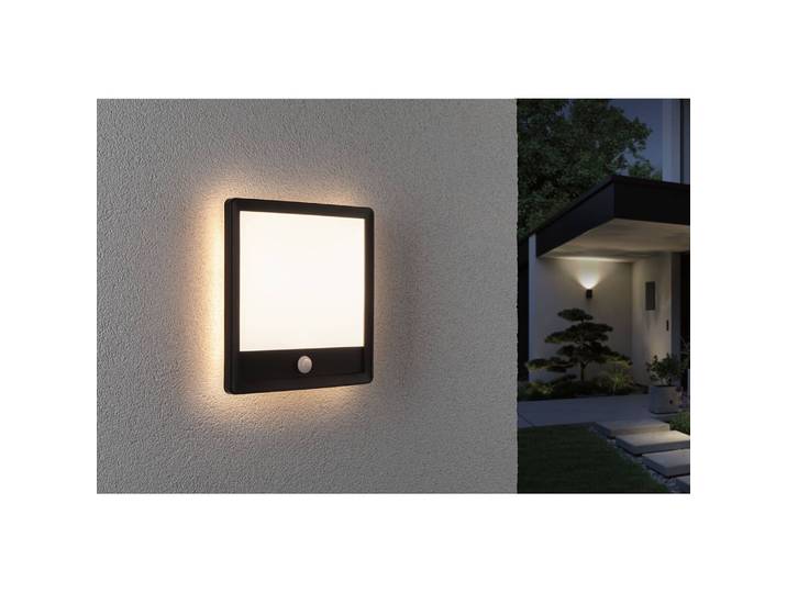 LED-Deckenleuchte Lamina IV 25 x 4 x 25cm Schwarz