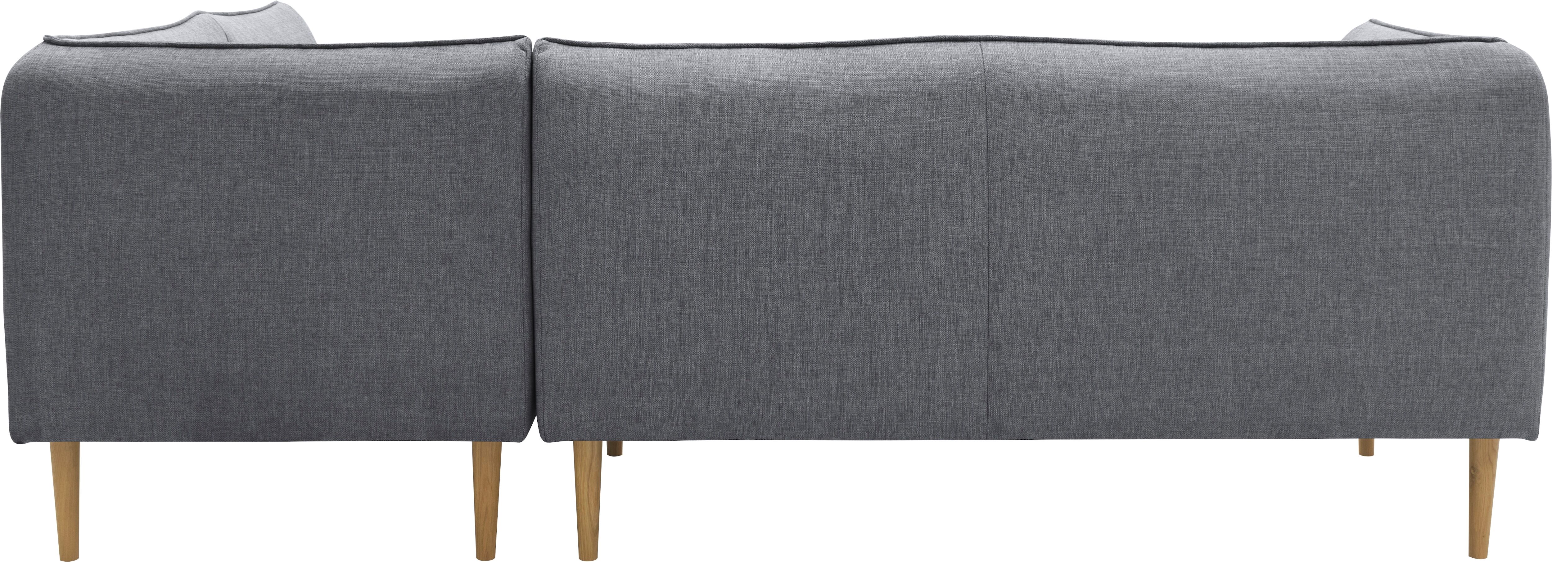 Ecksofa DOMO COLLECTION "Filho, individuell erweiterbar, Breite 241cm, outdoor geeignet", grau (anthrazit), B:241cm H:81cm T:159cm, 88% Olefin, 12% Polyethylene, Sofas, Ecksofa, L-Form für Terrasse, Garten und Balkon, speziell für Outdoor anthrazit B/H/T: