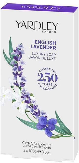 Yardley English Lavender Soap 3 x 100g Default Title