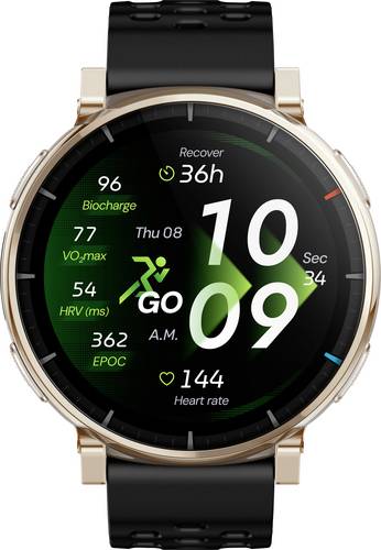 Amazfit Active 3 Premium Sportuhr Schwarz