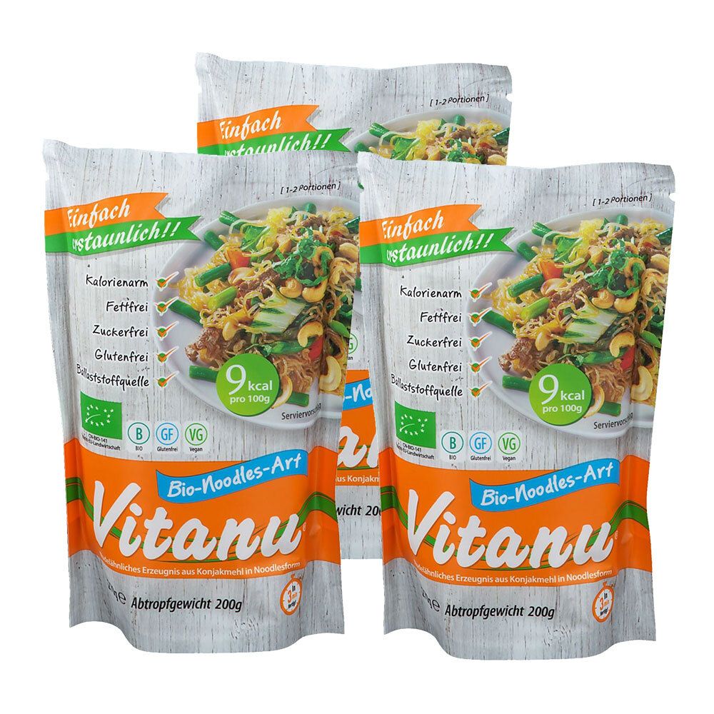 Vitanu Bio Noodles 3x200 g Sonstige