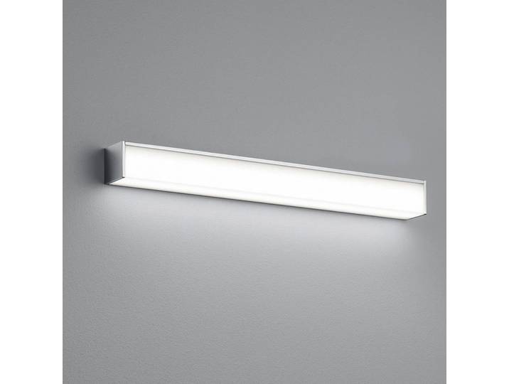 Helestra Wandlampe Nok, chrom / silber, für Badezimmer, Metall, Modern, Wandleuchte, Wandlampe Bad