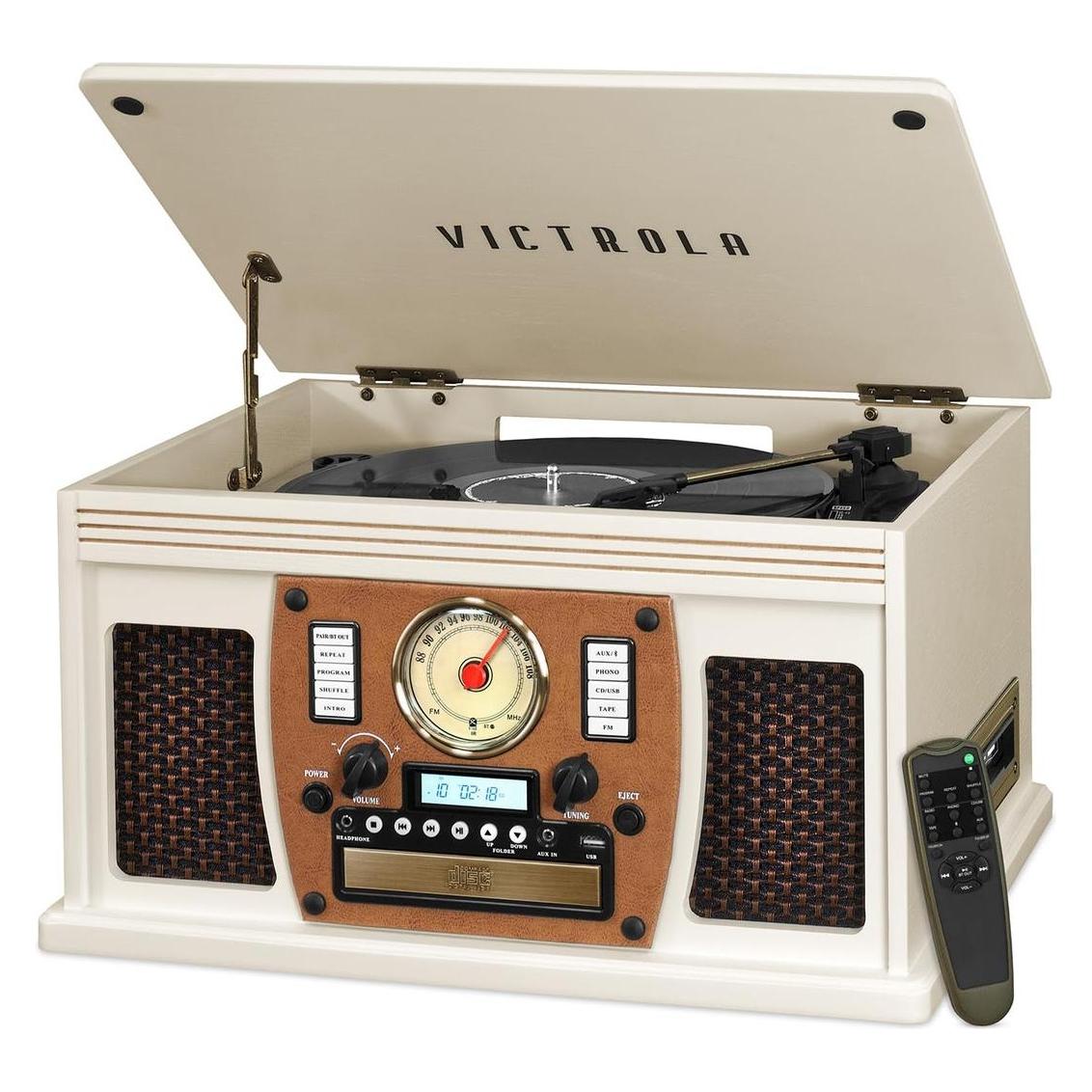 Victrola Victrola VTA-600B-WHT-INT Navigator Bluetooth Record Player (100002203915)