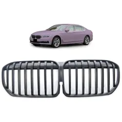 Sport Kühlergrill schwarz matt passend für BMW 7er G11 G12