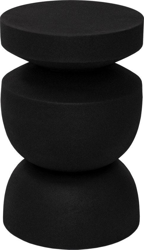 Kick Collection Cis Bijzettafel Metaal Zwart - Breedte: 30 cm