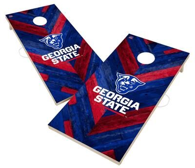 Skip's Garage Georgia State University Panthers Premium 2x4 Cornhole Boards - V8