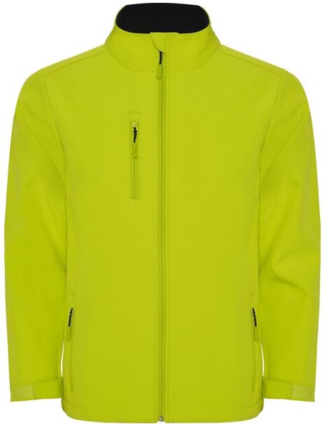 Veste softshell micropolaire extra-chaude à personnaliser Nebraska M LIME PUNCH