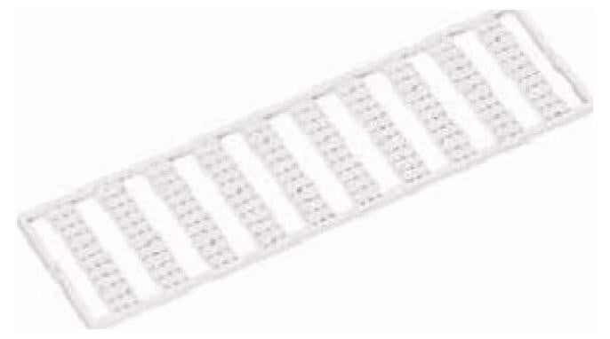 WAGO WMB labels type 793-501 blanco wit