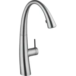 KWC ZOE ClickControl Küche Auszugbrause, A 215, seitenbedient, decor steel 3600015323