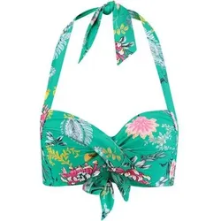 SEAFOLLY Damen Bikinioberteil "Water Garden", Größe 40 in Grün Grün
