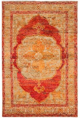 SAFAVIEH Hand-knotted Tangier Bombonica Modern Wool Rug
