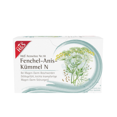 H&S Tee - Gesellschaft mbH & Co. H&S Fenchel-Anis-Kümmel N Filterbeutel 20X2.0 g 11213319