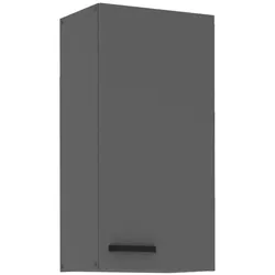 Küche NESSA Hängeschrank 45 cm Anthrazit Küchenzeile Küchenblock Einbauküche