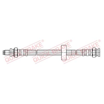 QUICK BRAKE Bremsschlauch 32.120 für SMART