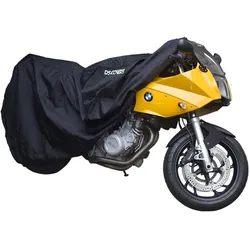 Alfa Matrix, Fahrzeugabdeckung, Alfa -Motorradabdeckung von DS -Abdeckungen - wasserdichtes UV -Schutz im Freien - 300D Oxford - wei