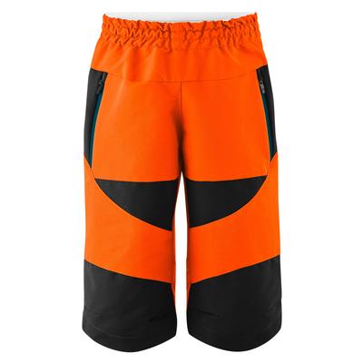Fahrradhose GONSO "PORDOI", Mädchen, Gr. 140, Normalgrößen, orange (neonorange), 96% Polyamid, 4% Elastan, Hosen Fahrradhose