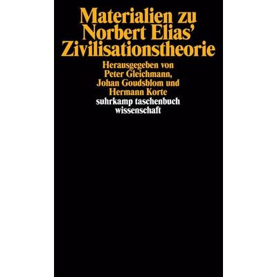 Materialien zu Norbert Elias' Zivilisationstheorie, Taschenbuch von , Suhrkamp, 978-3-518-27833-8