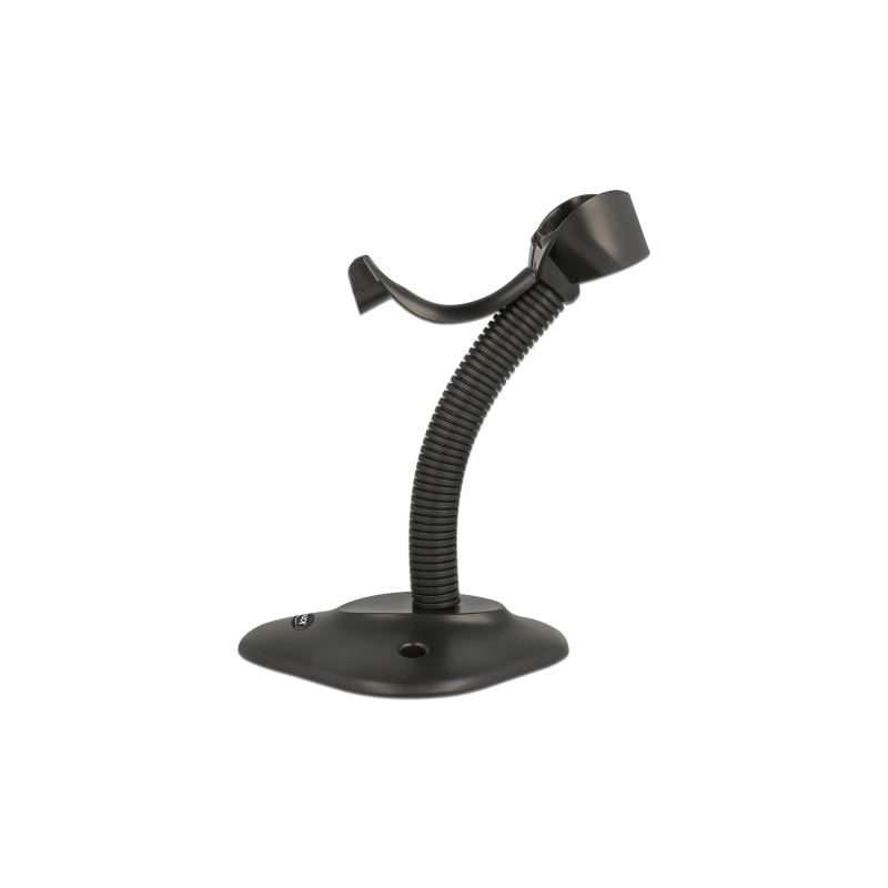 Delock Barcode Scanner Standfuß mit Halterung flexibel schwarz