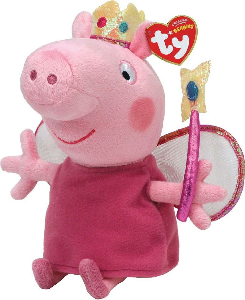 Peppa Pig Prinses knuffel, 20 cm