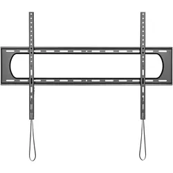 equip Wandhalterung 60"-120"/120kg 1TFT fest (Wand, 120 kg, 60" - 120"), TV Wandhalterung, Schwarz