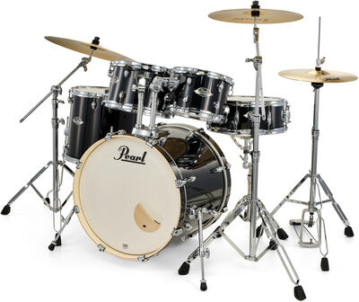 Pearl "Export 22" Standard Jet Black" Jet Black