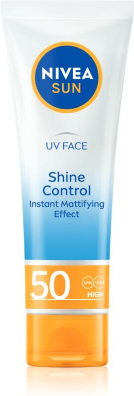 NIVEA SUN UV FACE crème légère matifiante pour le visage solaire SPF 50 50 ml