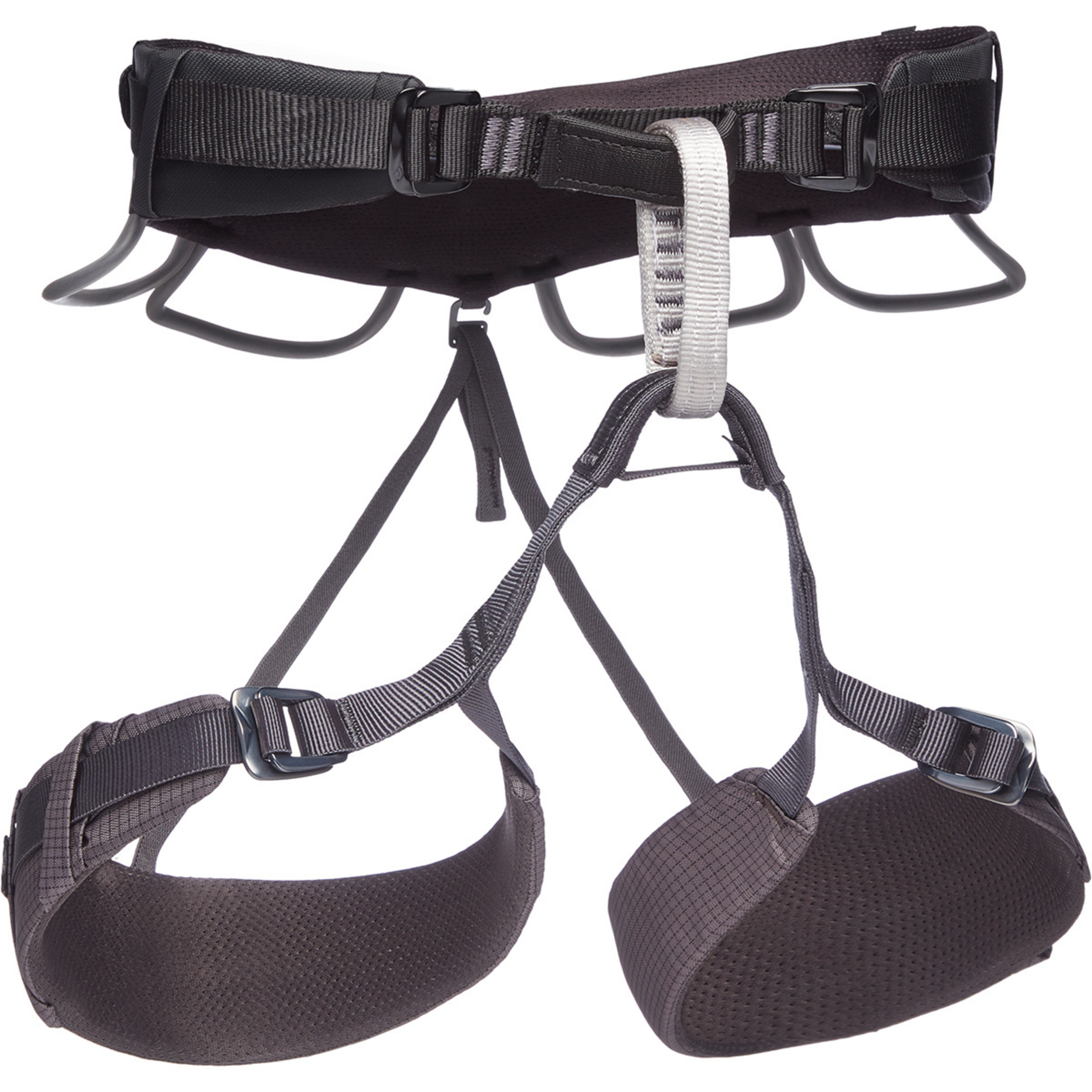 Black Diamond Momentum 4S Klettergurt grau Größe XS - M Alpinklettern | Klettersteig | Sportklettern