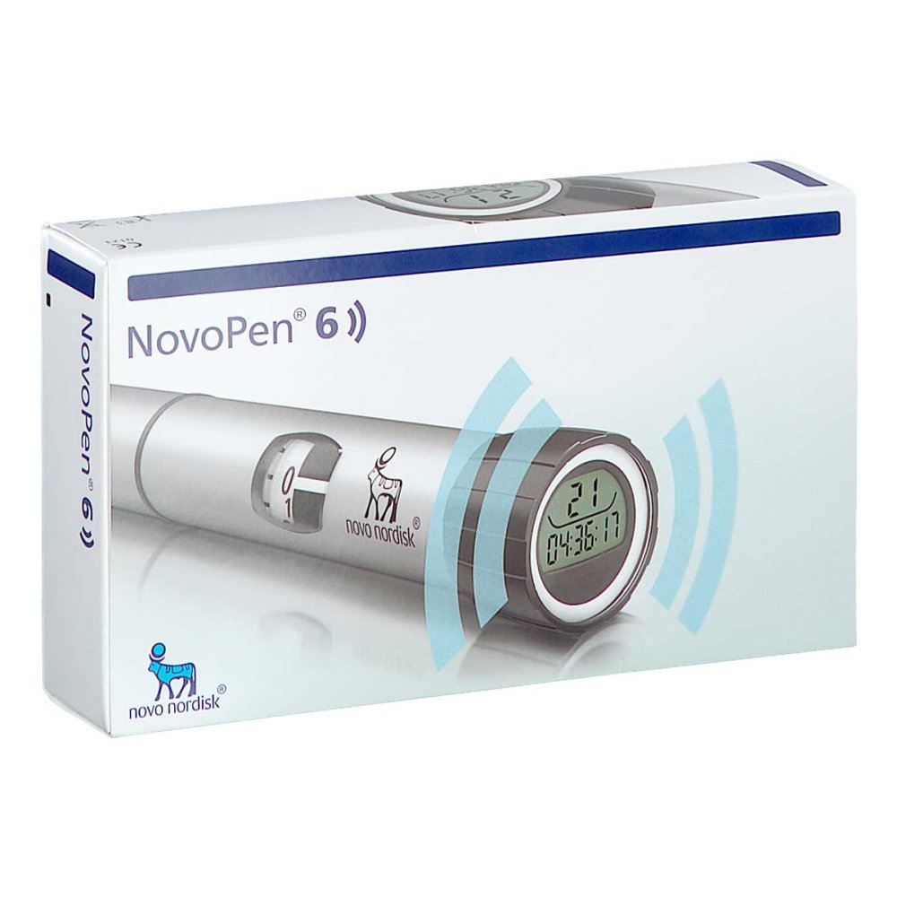 Novo Nordisk Pharma GmbH Novopen 6 Injektionsgerät Silber 14412367