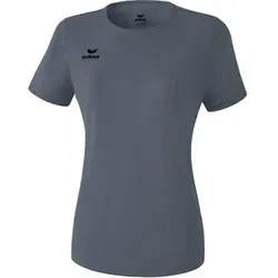 ERIMA Damen Shirt TEAMSPORT t-shirt function, Größe 44 in Grau Grau