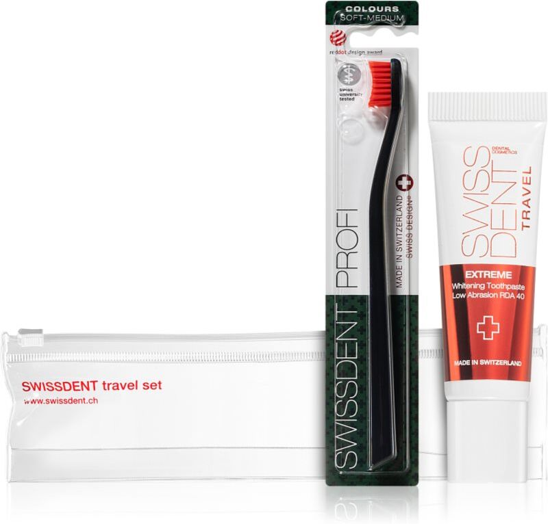Swissdent Extreme Travel Set Ensemble de soins dentaires