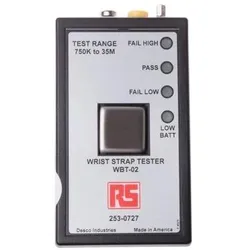 RS PRO Handgelenkband-Tester, Messtechnik