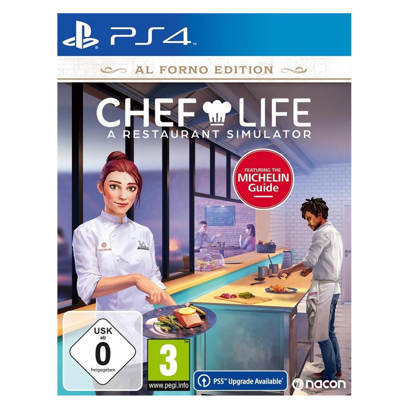 Nacon Gaming Chef Life: A Restaurant Simulator - Al Forno Edition (PS4, PS5, DE) (BB014600)