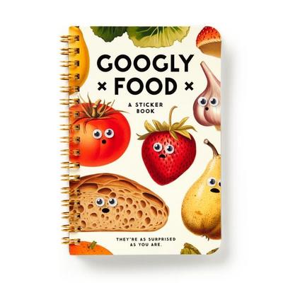 Googly Food Sticker Book, Taschenbuch von Brass Brass Monkey,Galison, Abrams & Chronicle, 978-0-7353-8329-6